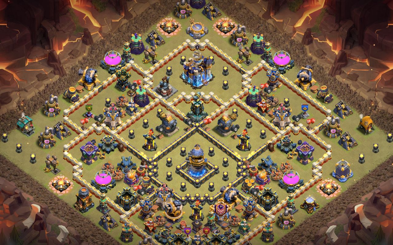 Town Hall 18 CWL Base layout by BEN_10