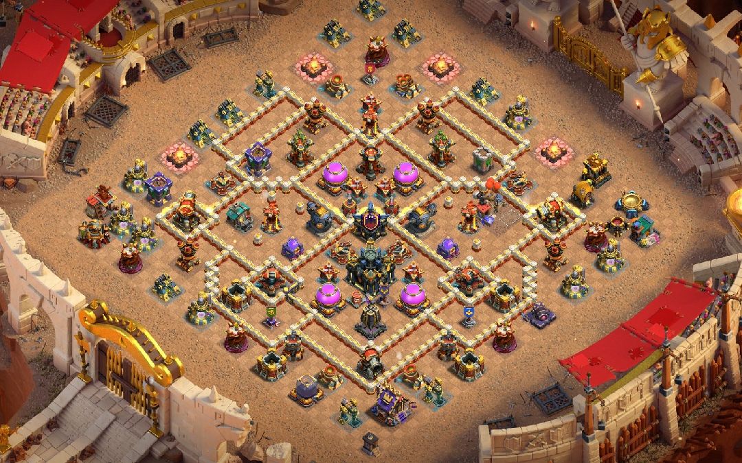 Town Hall 17 War Base layout by XLR8