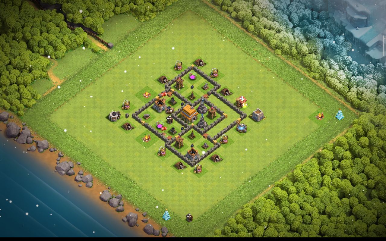 Town Hall 6 War Base layout by ادخل الكلان اذه أنته عربي ومنور