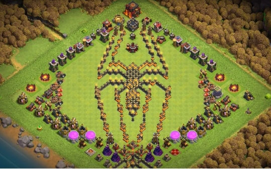 Town Hall 10 Fun Base layout by Gaming Sanged