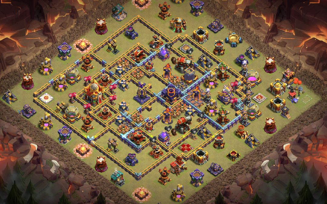 Town Hall 16 War Base layout by XLR8