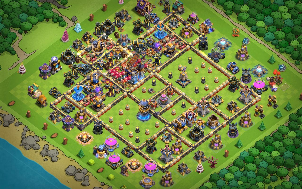 Town Hall 18 Trophy Base layout by ديوان الملوك 👑