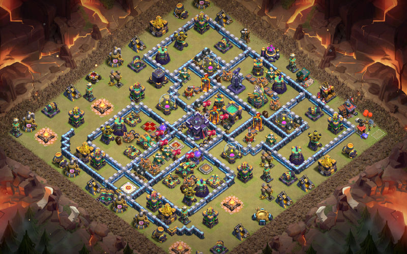 Town Hall 15 War Base layout by XLR8