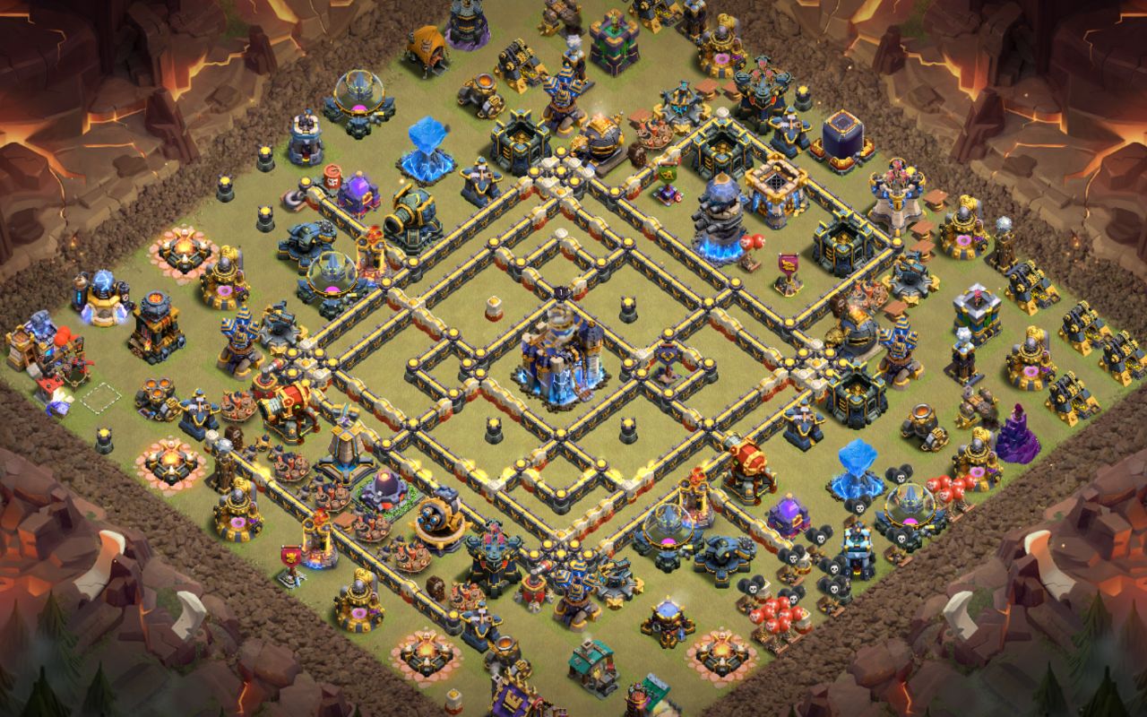 Town Hall 18 CWL Base layout by BROTHERS ARMY