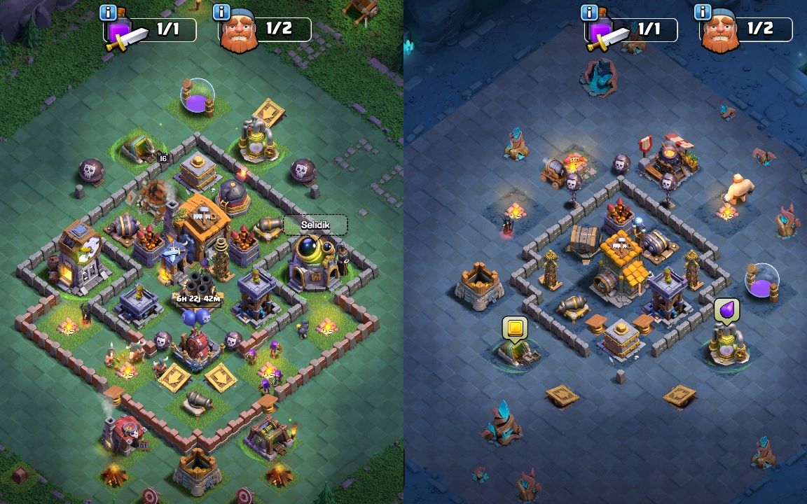 Builder Hall 7 Builder Base layout by MR User E-Drag