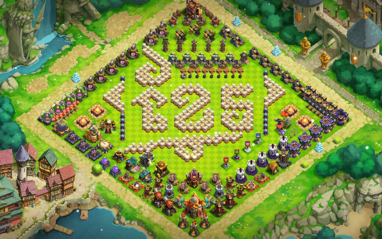 Town Hall 16 War Base layout by The SKY ™