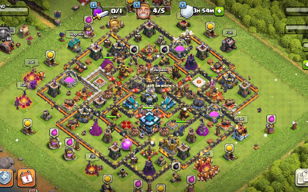 Town Hall 13 Trophy Base layout by UCHIA MADRA 😈