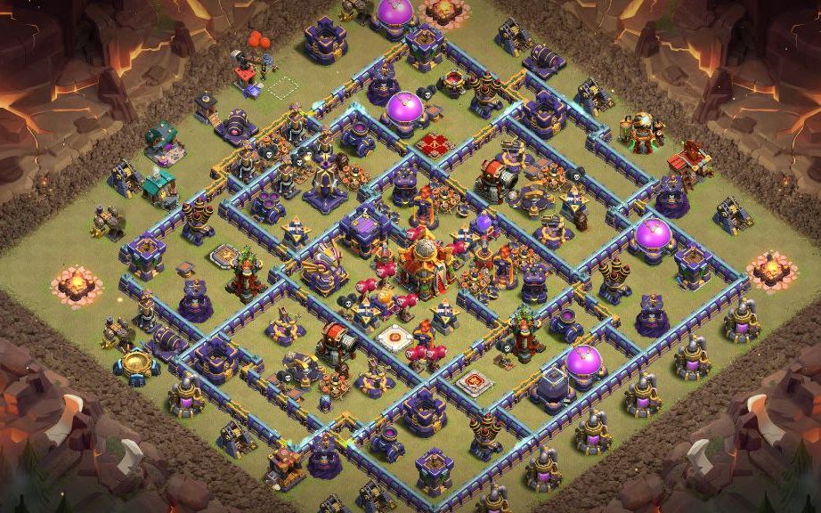 Town Hall 16 War Base layout by XLR8