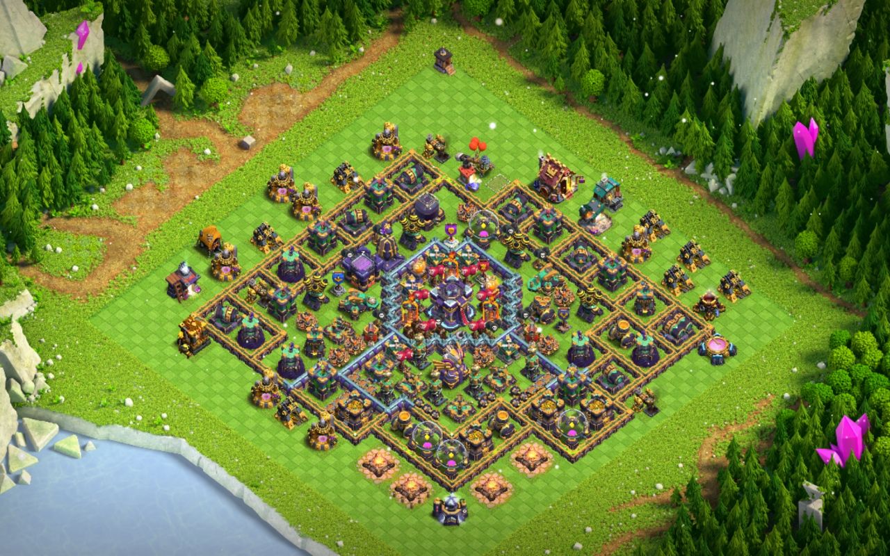 Town Hall 15 War Base layout by Sufian Apon