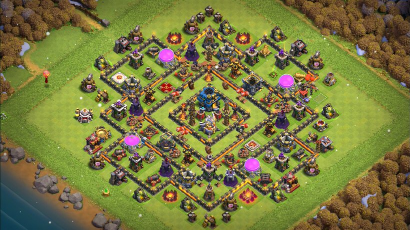 Town Hall 12 Trophy Base layout by TReX
