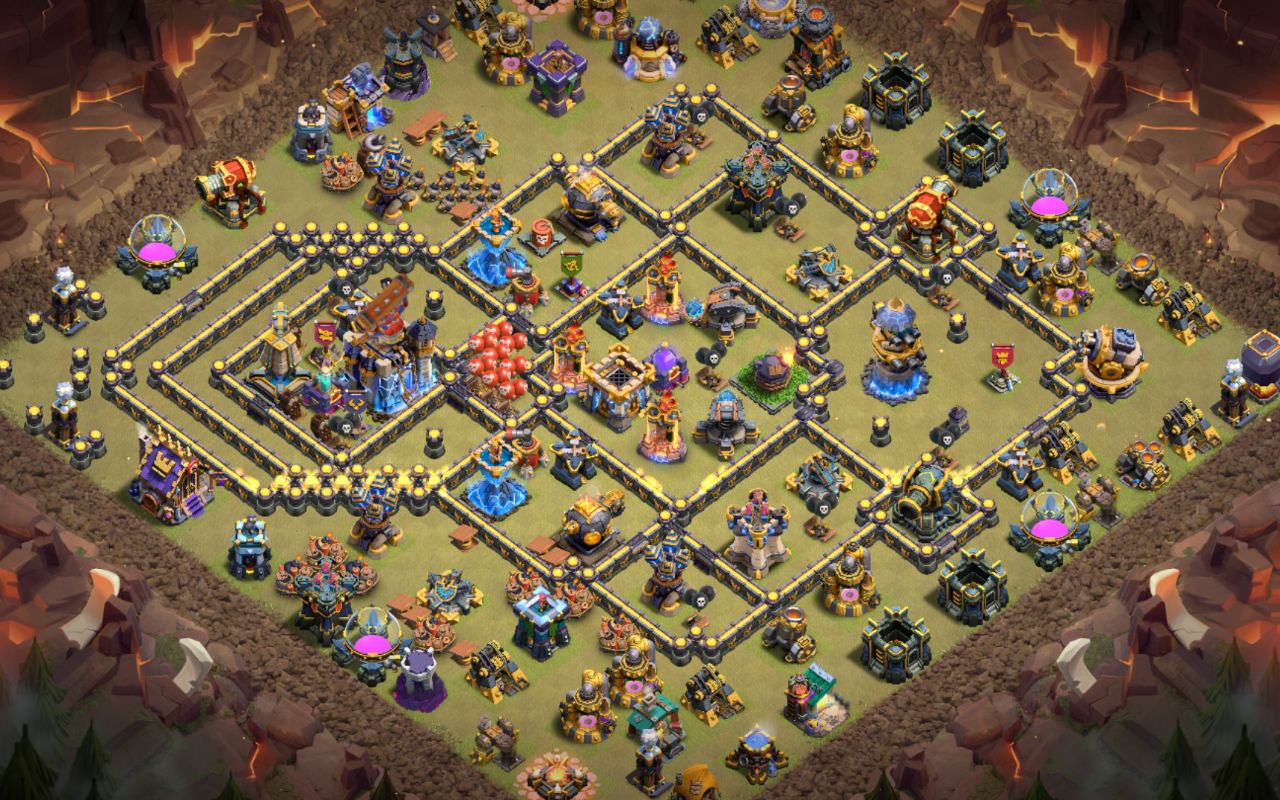 Town Hall 18 Trophy Base layout by BROTHERS ARMY