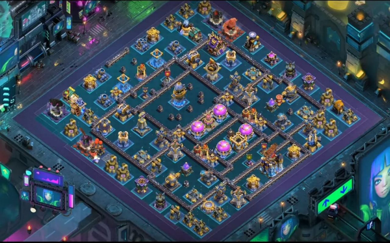 Town Hall 18 CWL Base layout by ديوان الملوك 👑