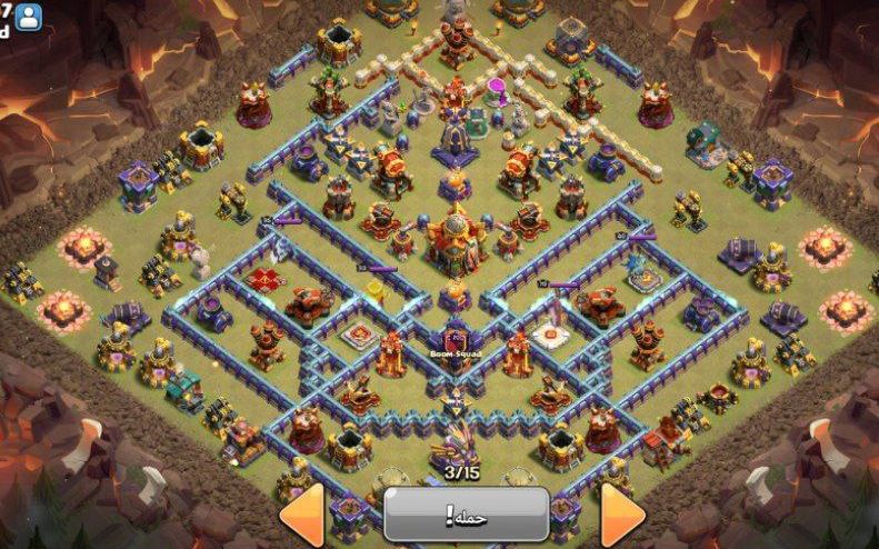 Town Hall 16 War Base layout by XLR8