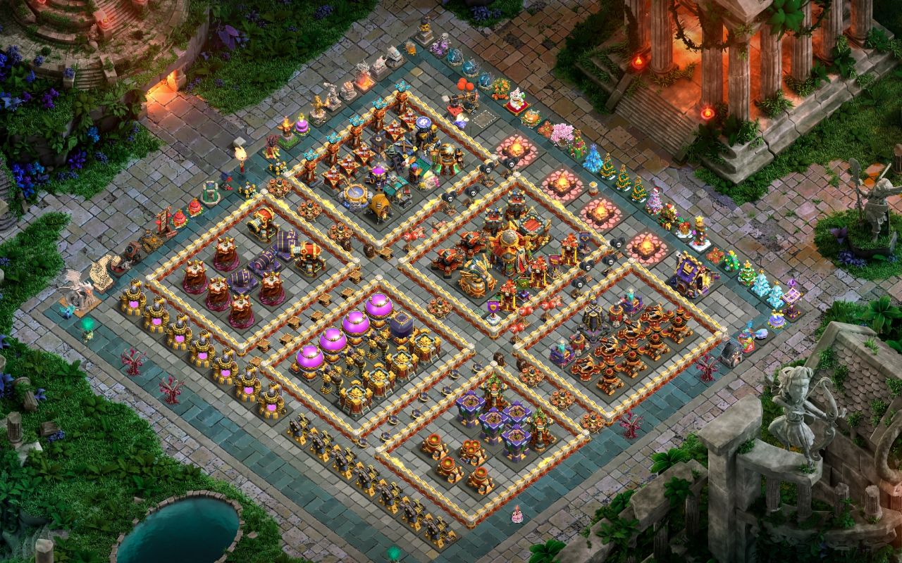 Town Hall 16 Fun Base layout by Fixy