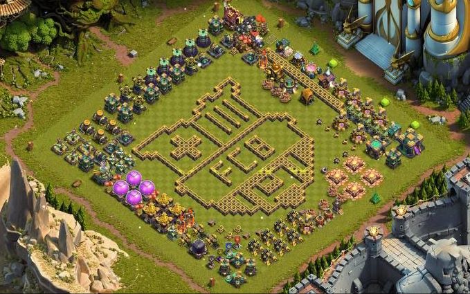 Town Hall 14 Fun Base layout by ديوان الملوك 👑