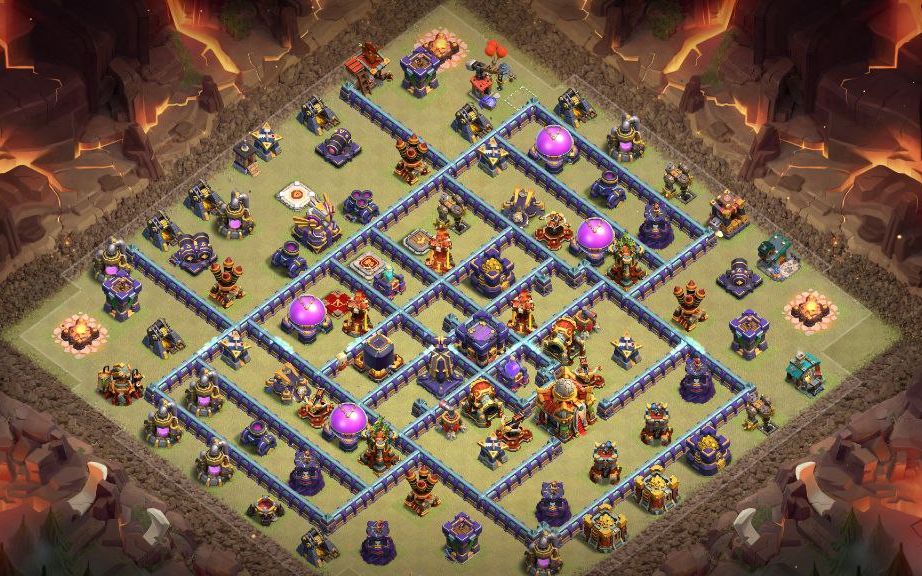 Town Hall 16 War Base layout by XLR8