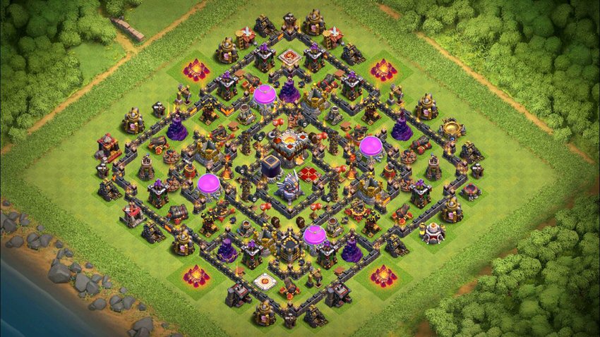 Town Hall 11 Farming Base layout by TReX