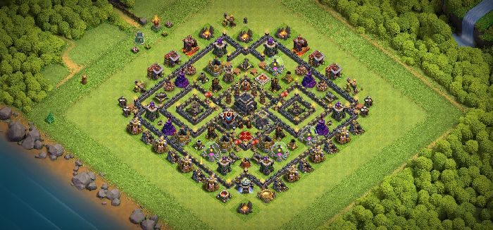 Town Hall 9 Farming Base layout by Alex06