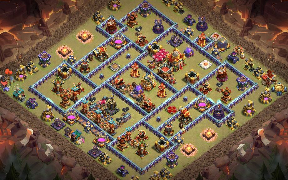 Town Hall 16 War Base layout by XLR8