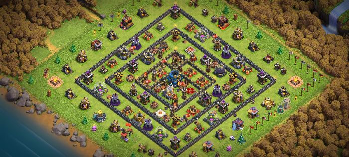 Town Hall 12 Farming Base layout by User