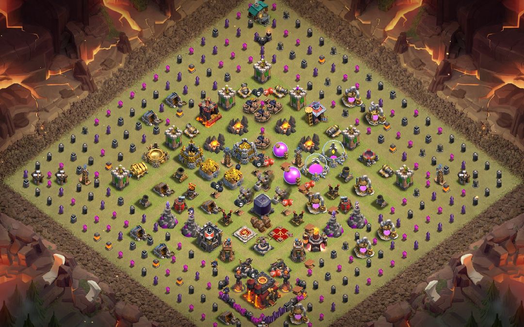 Town Hall 10 Fun Base layout by #Perfect_Gammer