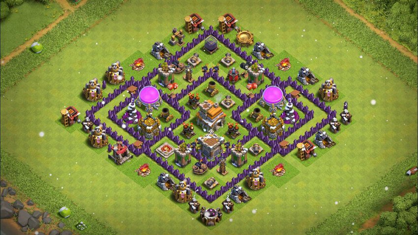 Town Hall 7 Trophy Base layout by TReX