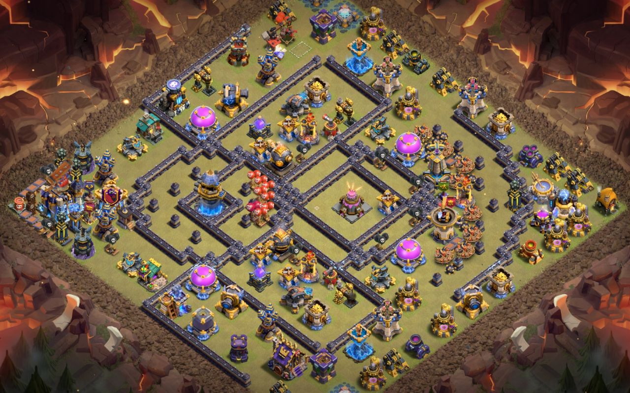 Town Hall 18 Legend Base layout by BH10