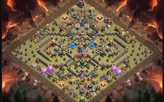 Town Hall 18 Hybrid Base layout by The Kings
