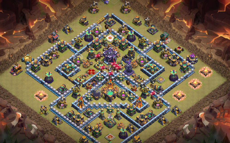 Town Hall 15 War Base layout by TReX