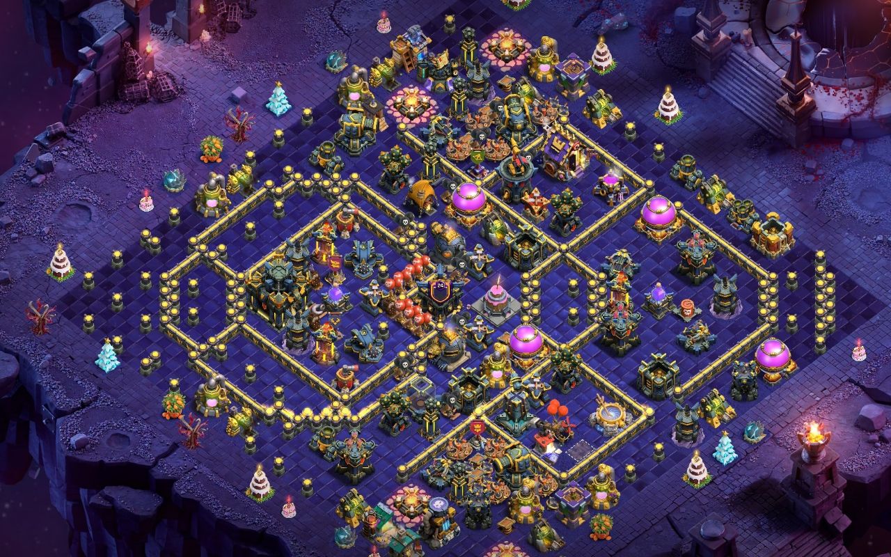 Town Hall 17 Trophy Base layout by ديوان الملوك 👑