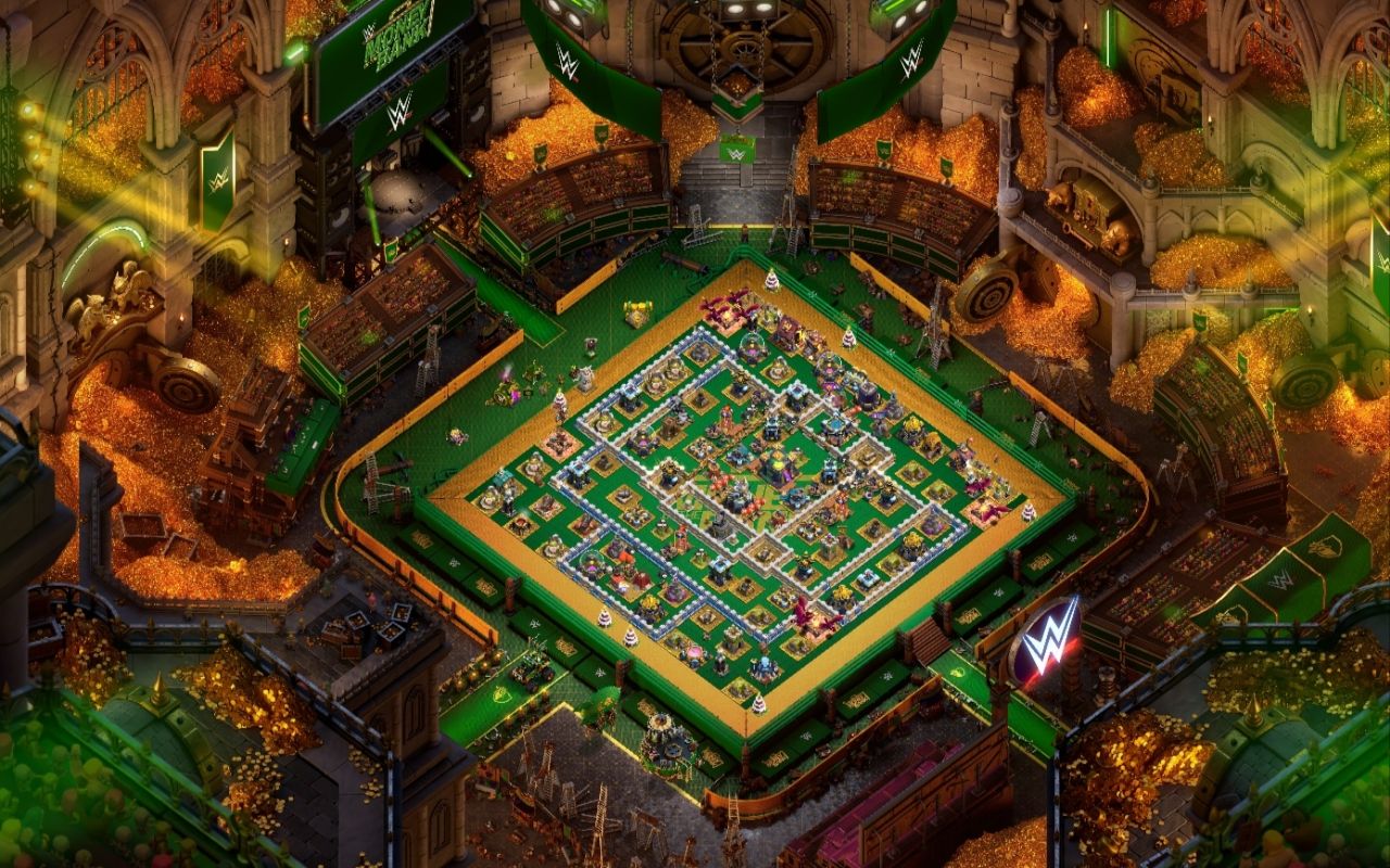 Town Hall 14 Trophy Base layout by بندوره