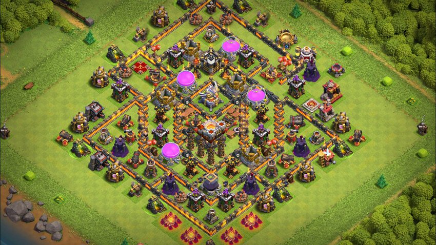 Town Hall 11 Farming Base layout by TReX