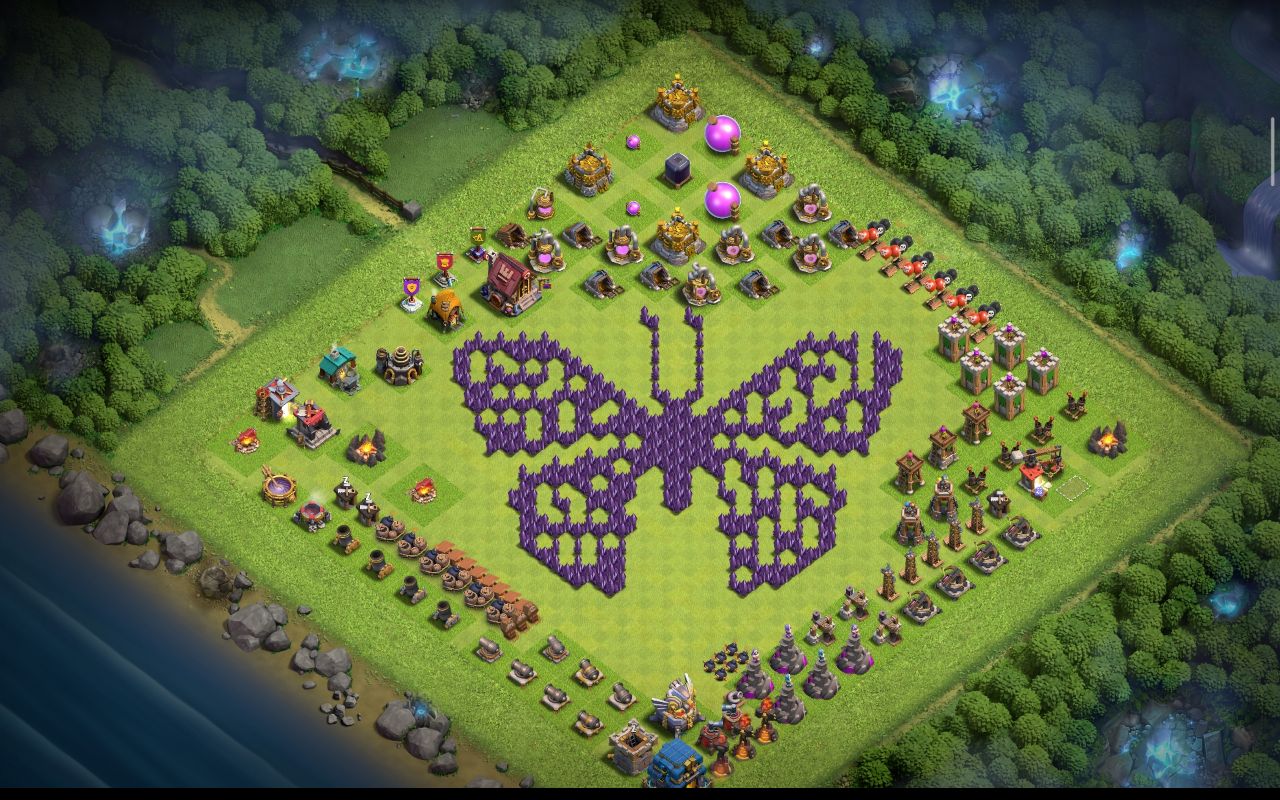 Town Hall 12 CWL Base layout by ادخل الكلان  اذه أنته عربي  ومنور
