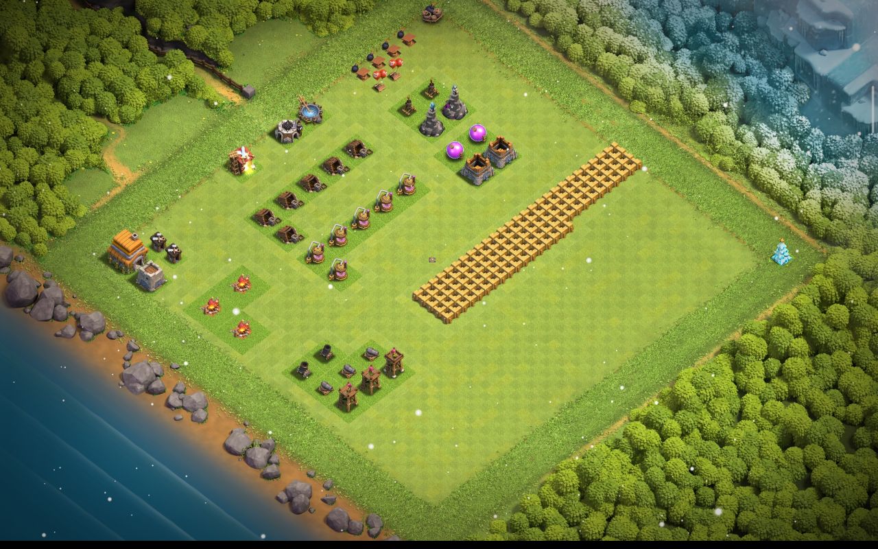 Town Hall 6 Trophy Base layout by ادخل الكلان اذه أنته عربي ومنور