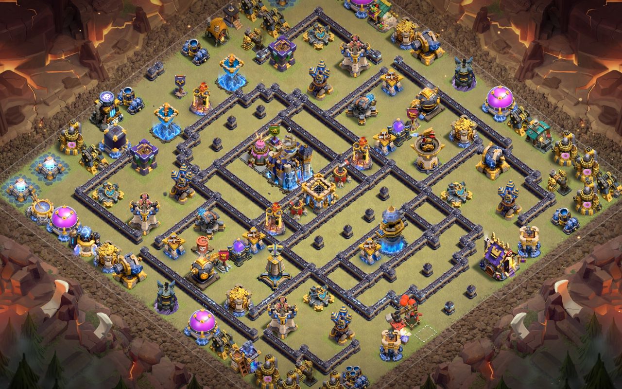 Town Hall 18 CWL Base layout by NK