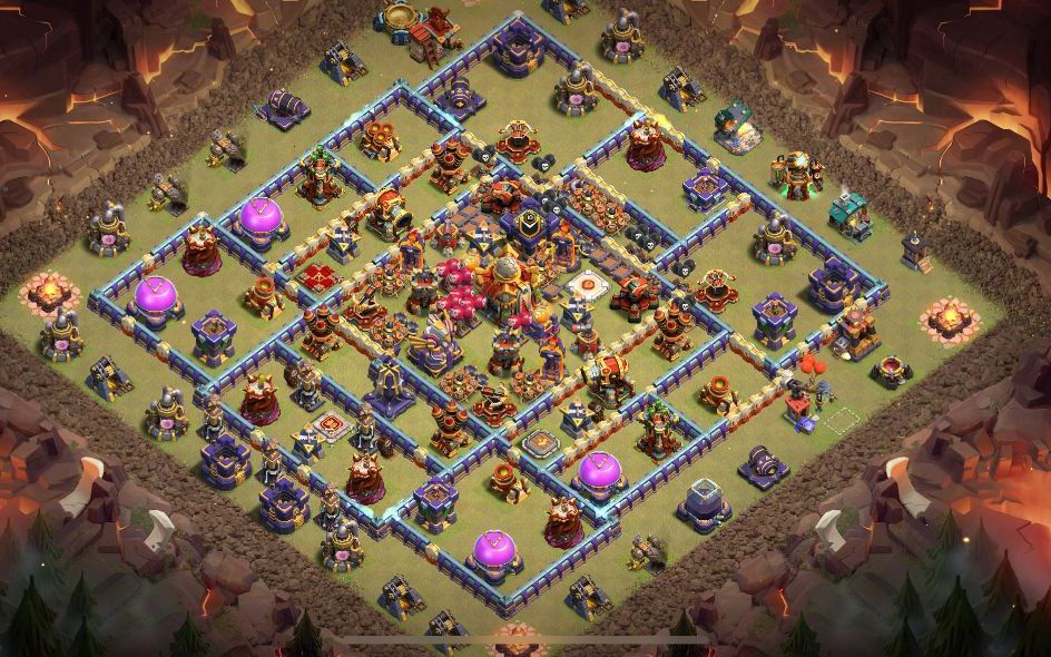 Town Hall 16 War Base layout by XLR8
