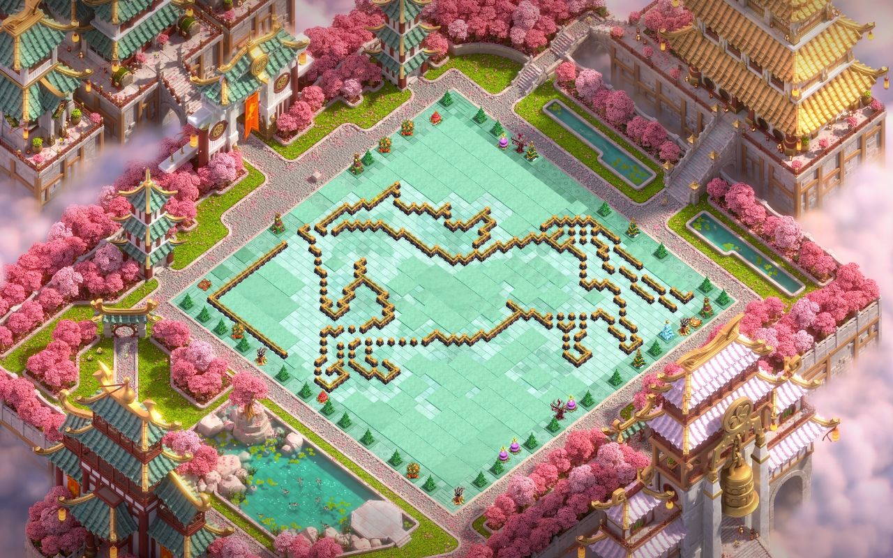 Town Hall 14 Fun Base layout by XLR8