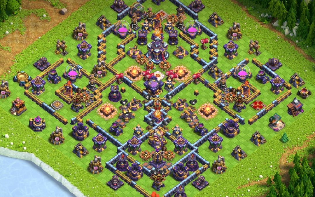 Town Hall 15 War Base layout by TReX