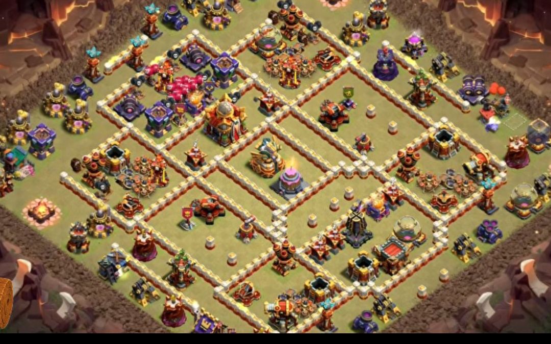 Town Hall 16 Trophy Base layout by sourena