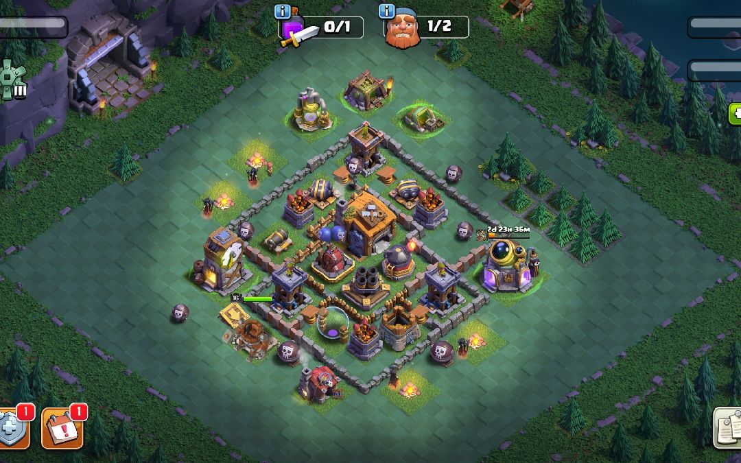 Builder Hall 7 Builder Base layout by NoBi MayAnK 💙😊