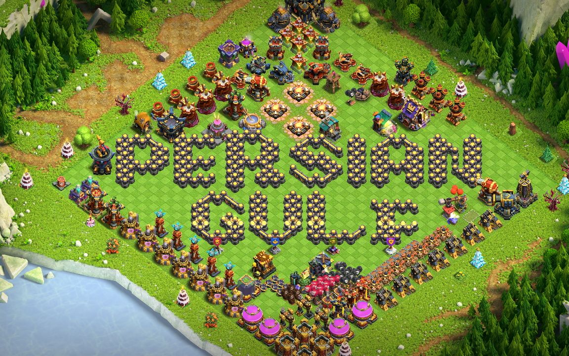 Town Hall 17 Fun Base layout by Emerald Ranger